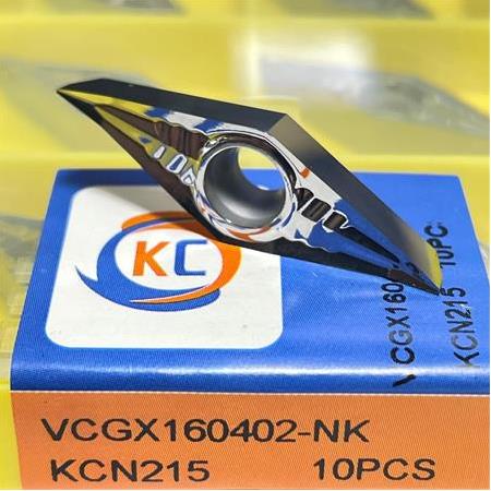 VCGT 160402 NK KCN215 ( ALÜMİNYUM ELMAS UÇ)