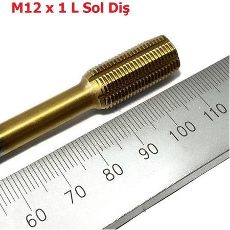 M12 x 1 L ( Sol Diş ) Ovalama Kılavuzu Kaplamalı