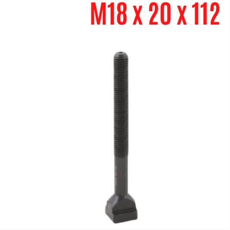 M18 x 20 x 112 mm  T AYAKLI SAPLAMA