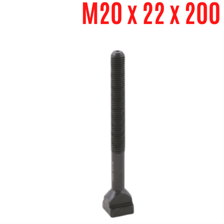 M20 x 22 x 200 mm  T AYAKLI SAPLAMA